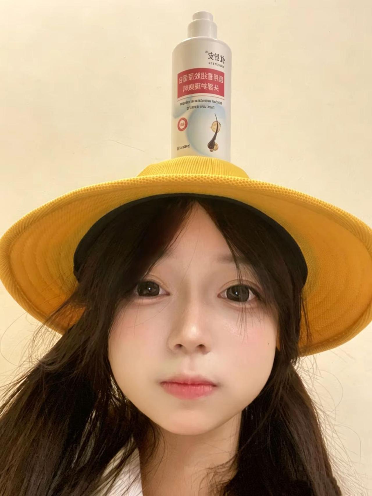 爱人先爱己 我也更爱惜自己的头发优舒安重组胶原蛋白洗发水 洗发水 jk 双马尾