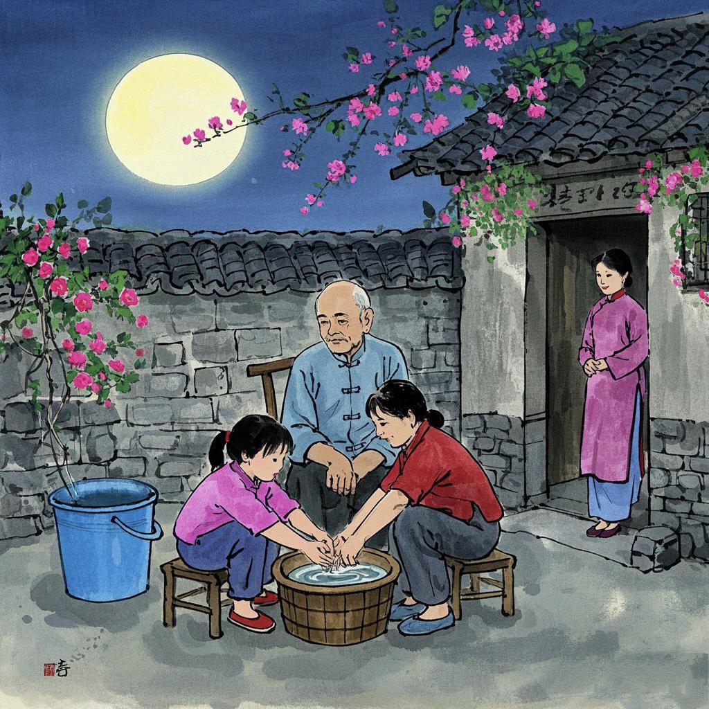 人到中年才明白
父母的爱是柴米油盐的琐碎，
藏在絮叨的叮咛里，
化作家常菜的温热