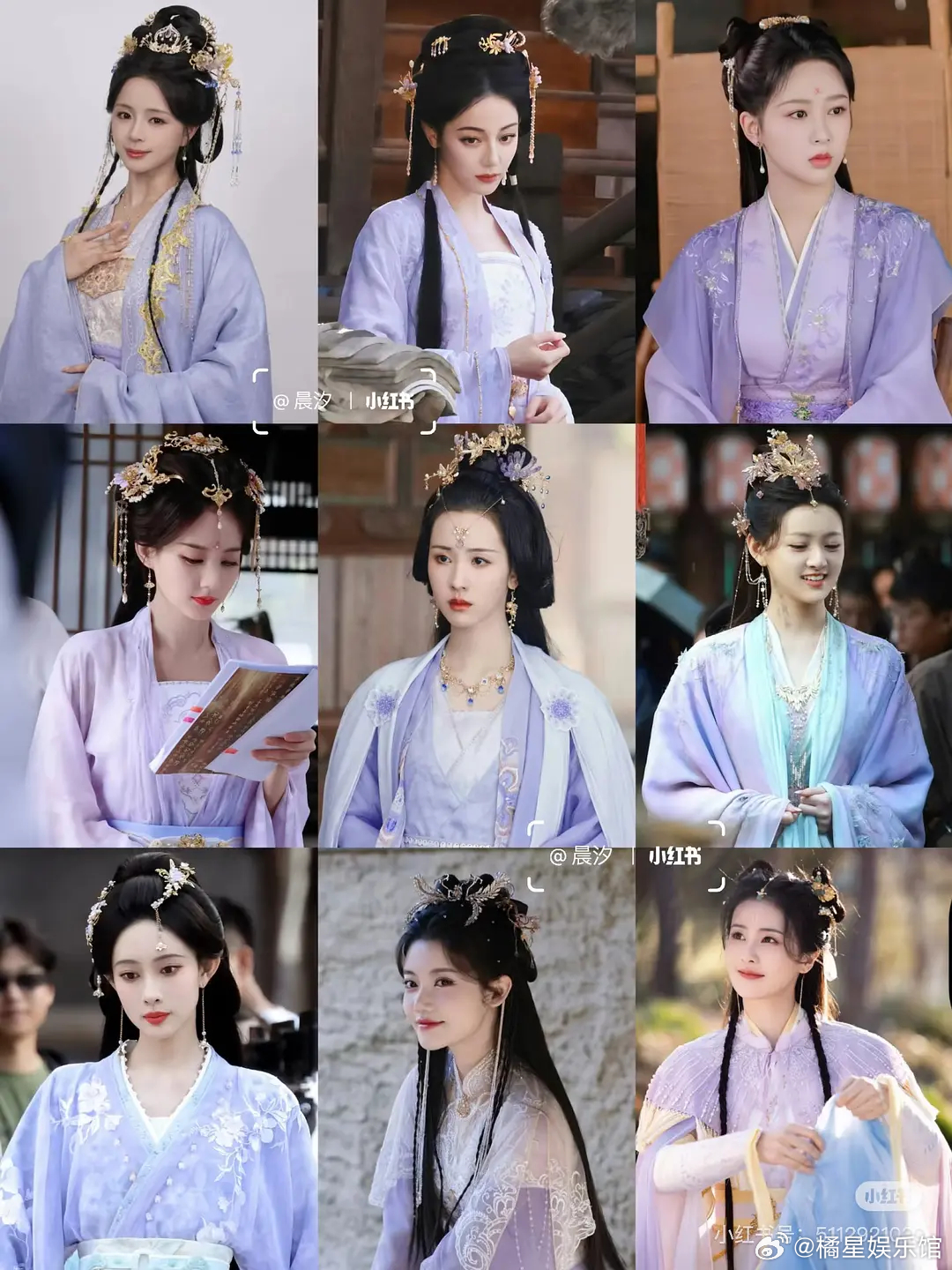 都说紫色最有韵味  紫衣服合集来了 谁最经典