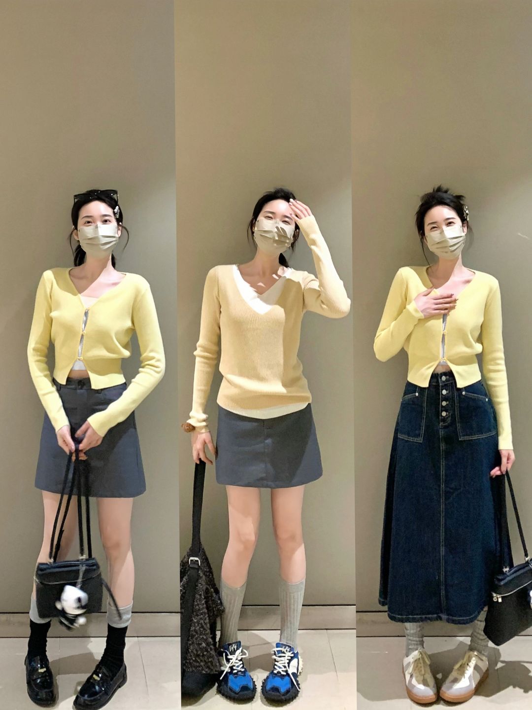 春天的新衣服尤其喜欢鹅黄色！！！