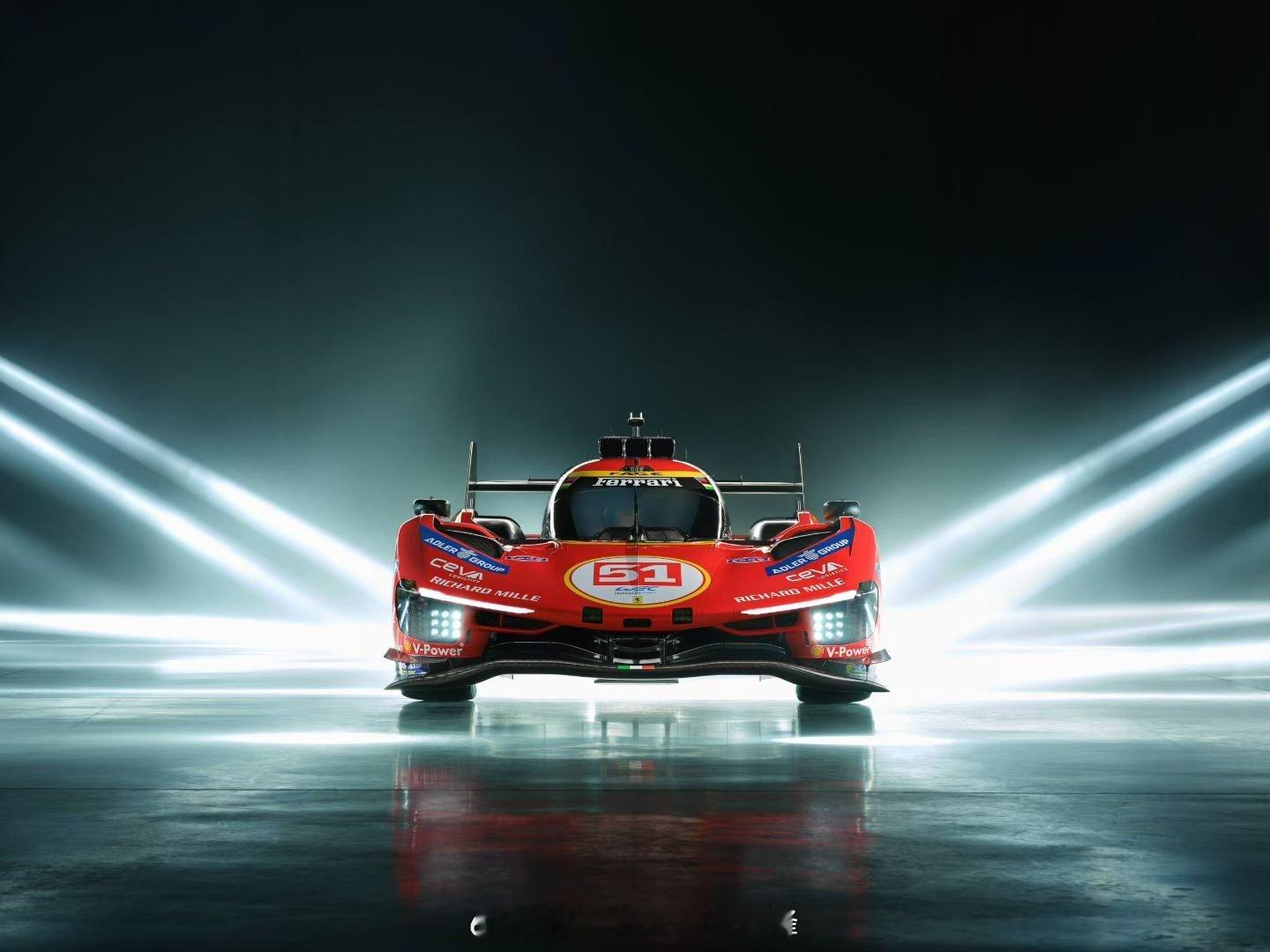 2026赛季法拉利499P 发布黄色围绕座舱一圈，好看好看携三连冠的气势看着新拉