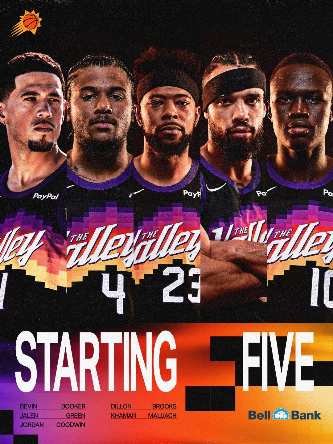 夭寿啦！马路阿奇本赛季头一次上首发！本赛季第25套首发阵容！独行侠vs太阳