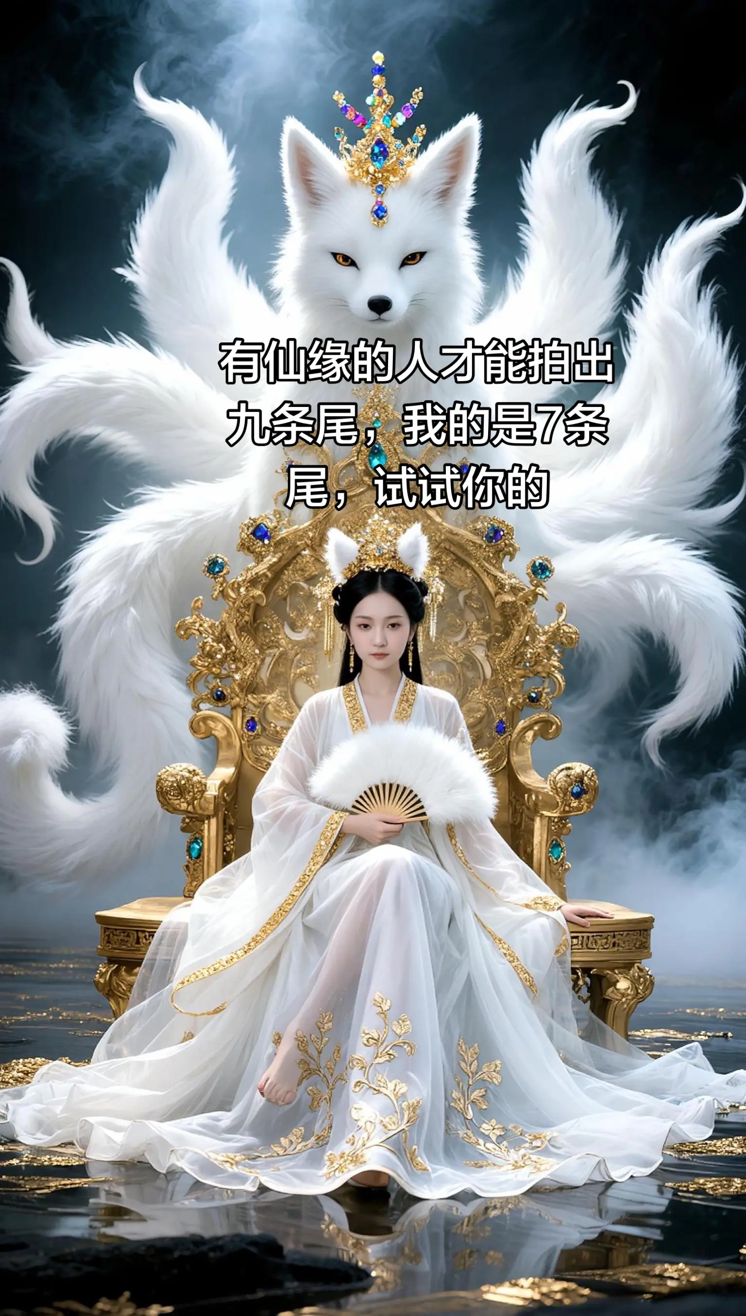 AI玄幻狐仙写真 ai创作 玩法合伙人计划 情绪音乐玩法新风向