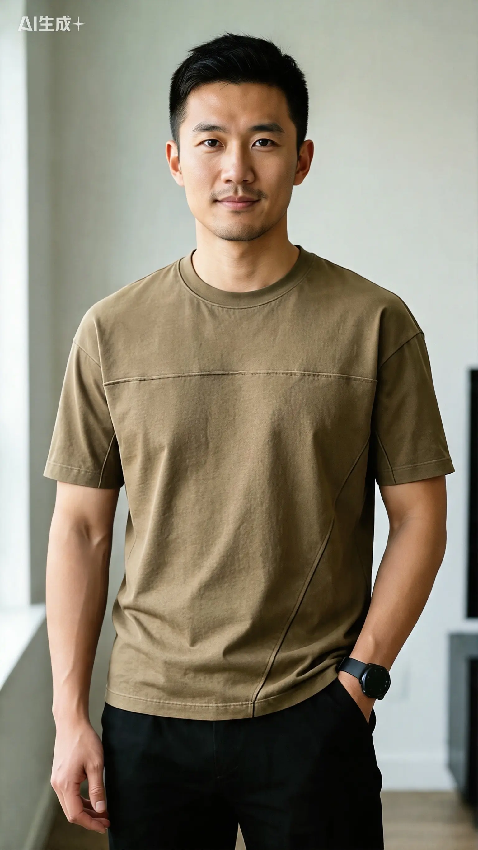 谁发明的这东西 型男短t 短袖 T恤 男装