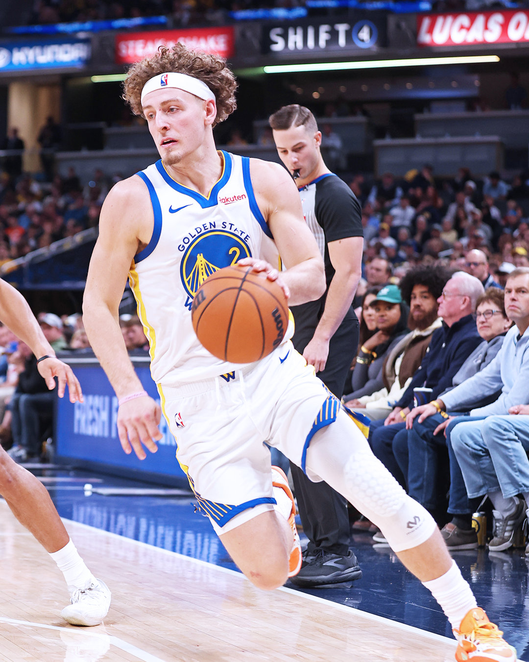 波奇姆斯基16分，4篮板，3助攻，1抢断，1盖帽。勇士vs步行者 ​​​