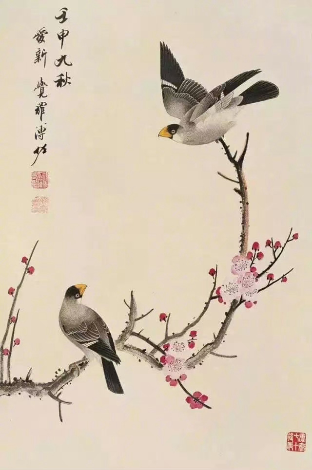 “浣溪沙·送梅庭老赴上党学官。”苏轼｜宋代门外东风雪洒裾，山头回首望三吴。不应弹