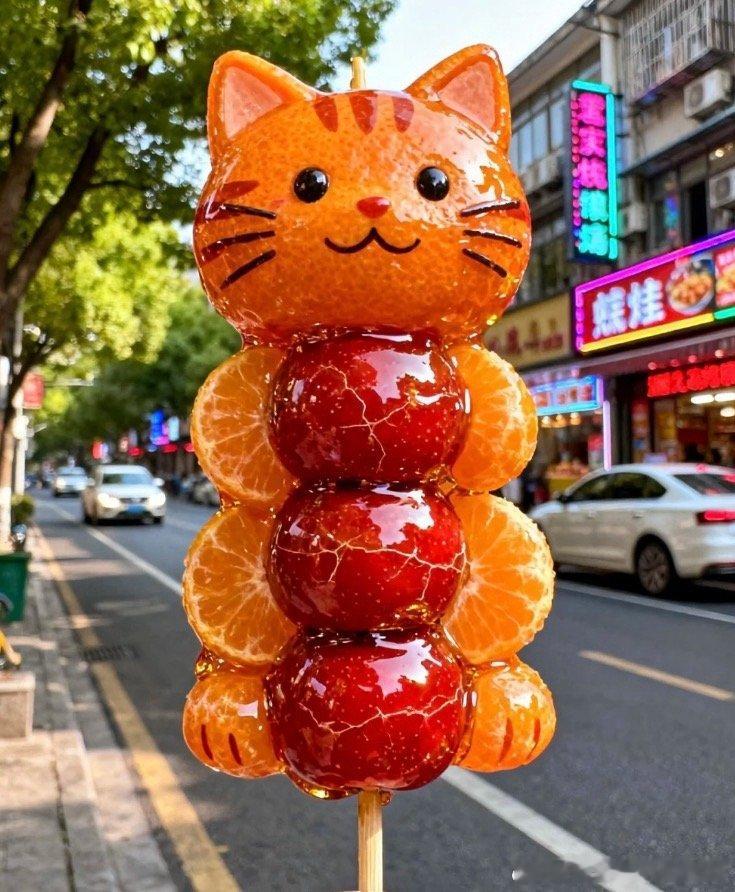 吃到冰糖葫芦，就证明冬天真的要来了！你们说，我说得对嘛！ ​​​