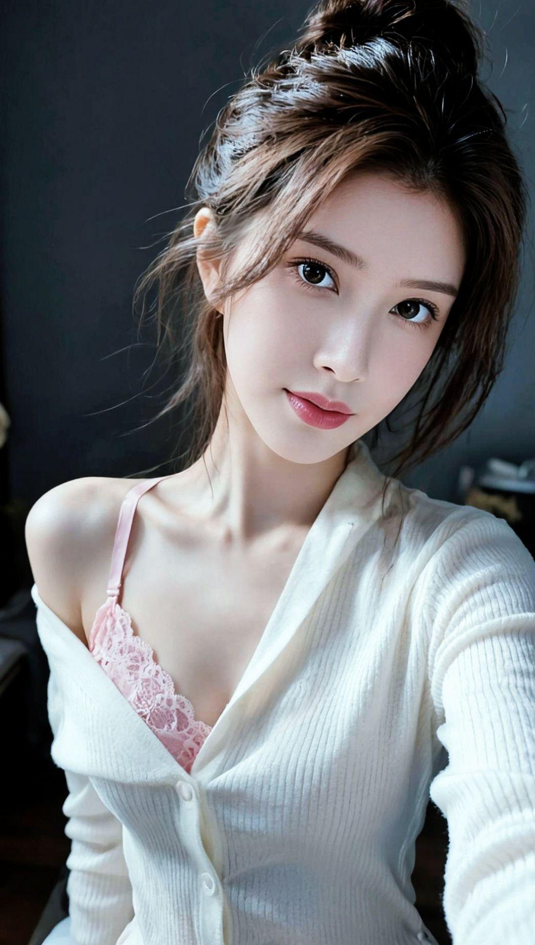 AI性感自拍 AI性感自拍 抖音ai创作 小姑娘