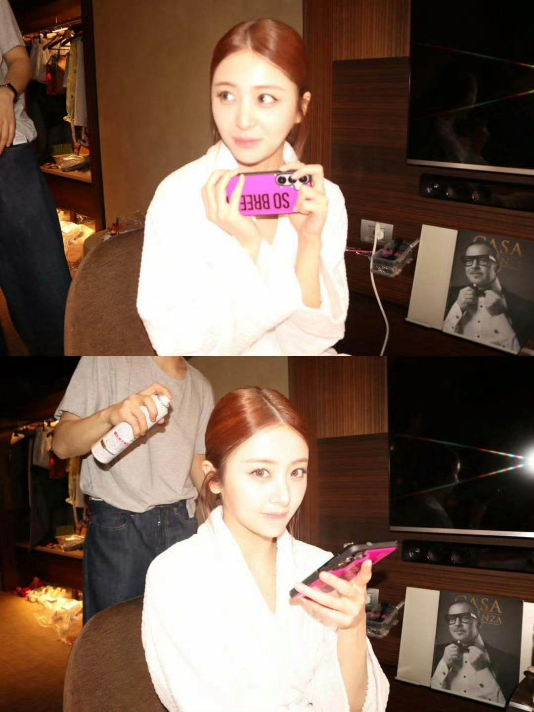 许允真 FENDI 2026秋冬时装秀预热照 米兰时装周 