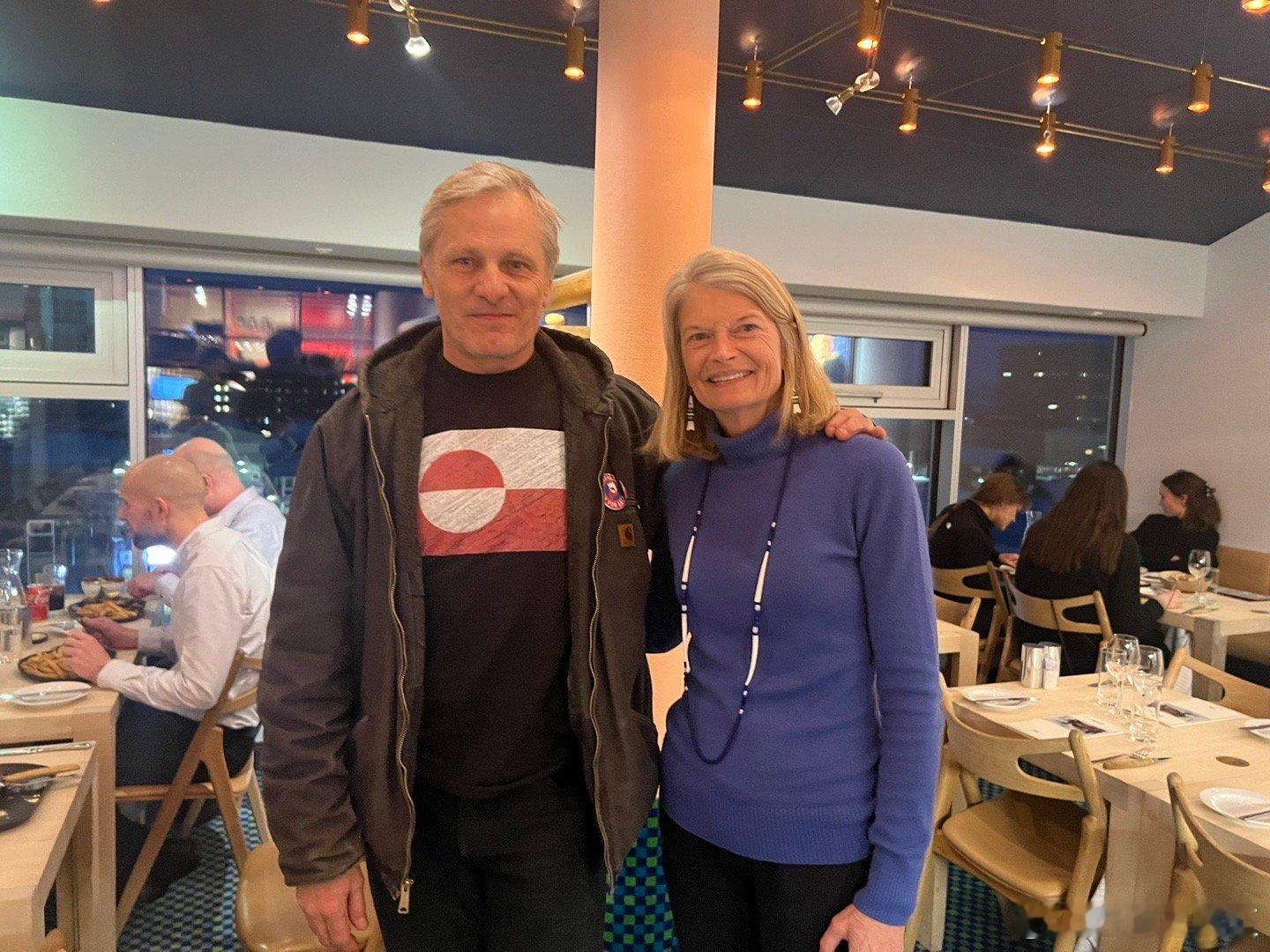 来自两党的四名联邦参议员，对格陵兰进行友好访问，表示“不会同意总统威胁格陵兰主权