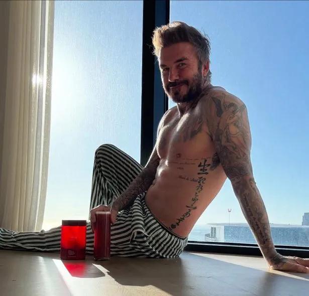 David Beckham 🔥 贝克汉姆最新照片！