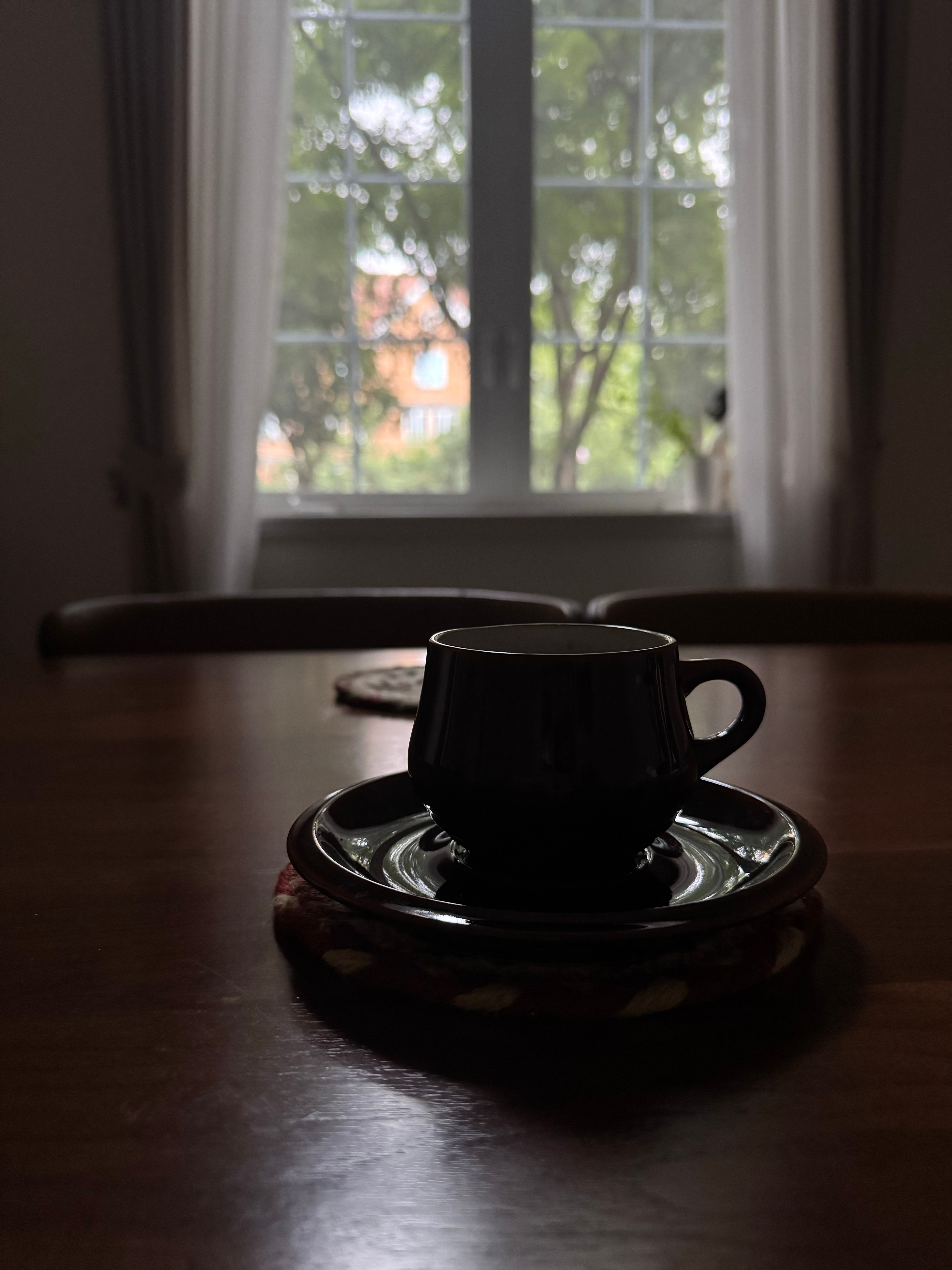 这是要酝酿多大的雨天黑成这样了 