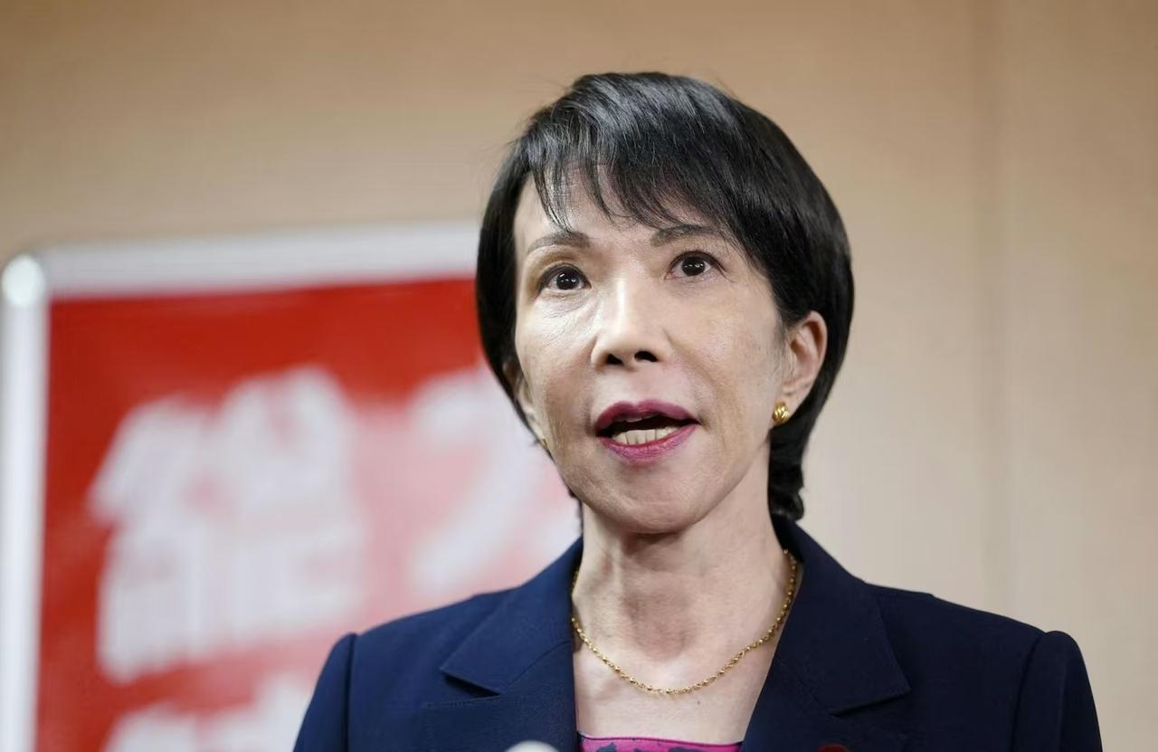 8月9日，日本长崎遭原子弹轰炸81周年纪念仪式上，首相高市早苗致辞时对“无核三原