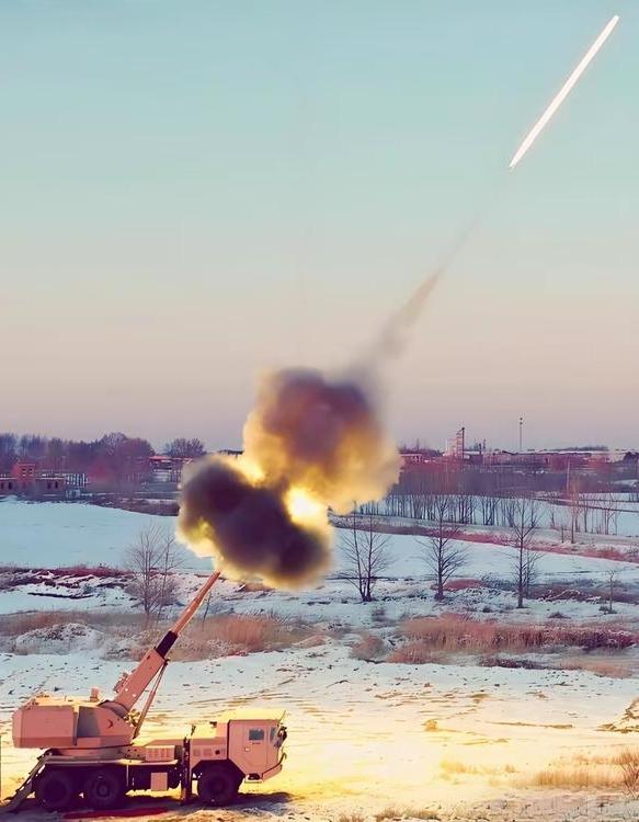 车载155毫米自行火炮