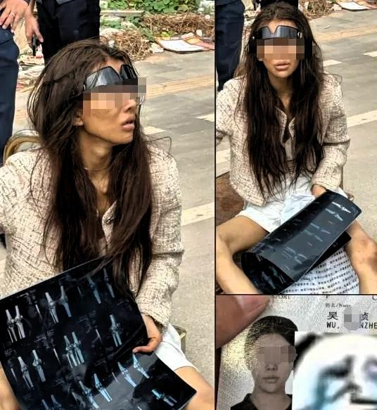 女网红被曝在柬埔寨街头流浪
面容憔悴，膝盖疑似受伤
半年前，她还是镜头前笑靥如花