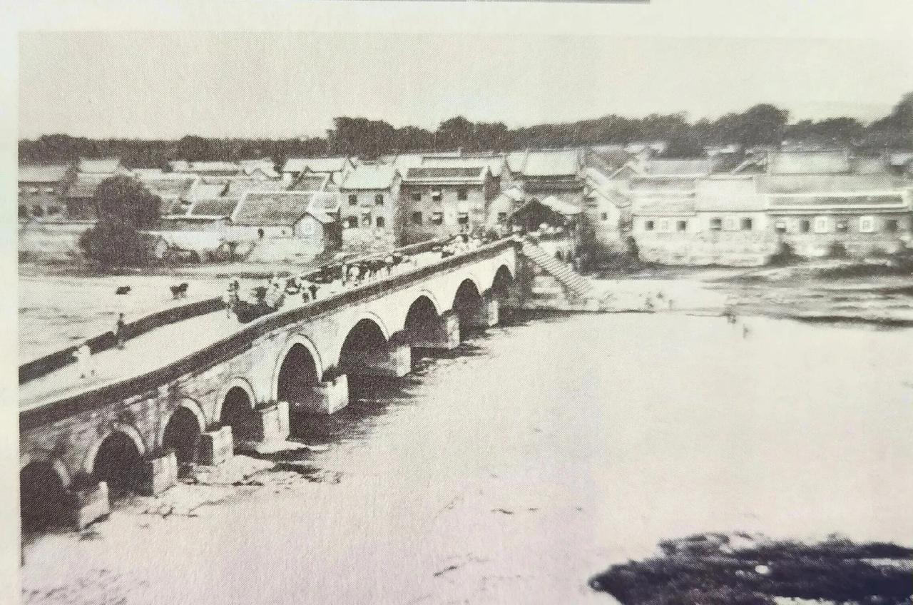日本间谍岛崎役治拍摄的上世纪三十年代山东淄川六龙桥