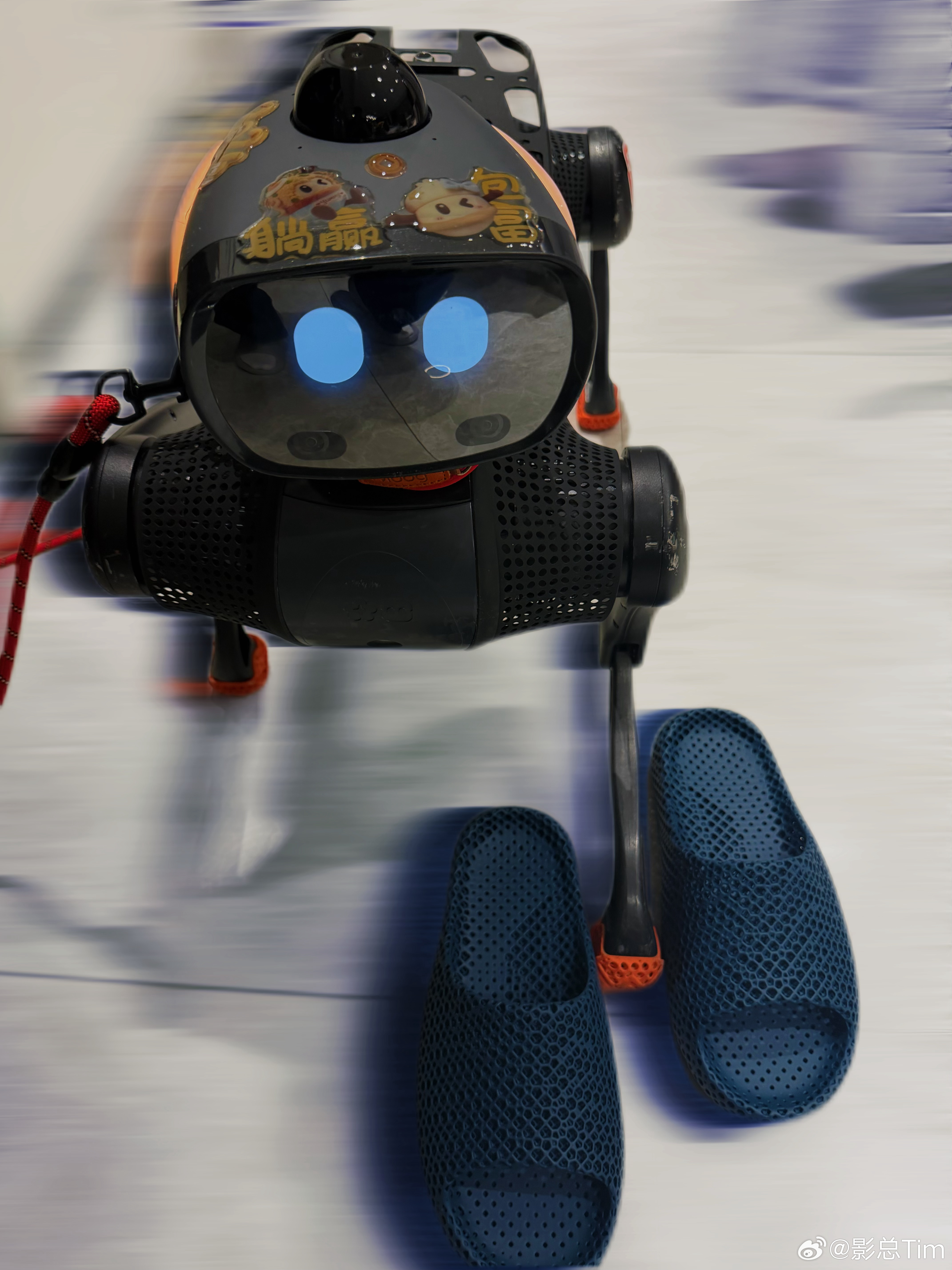 弄了一双大头同款 3D 打印鞋子，家里走路静悄悄，忍者🥷一样，哈哈哈哈，舒服！