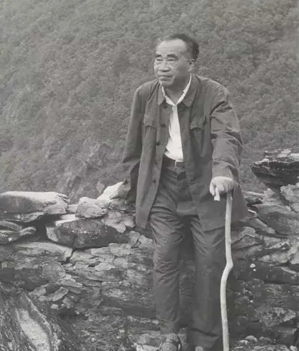 1962年，76岁的朱老总再上井冈山，他的目光依旧坚毅无比，不愧是我军的“定海神