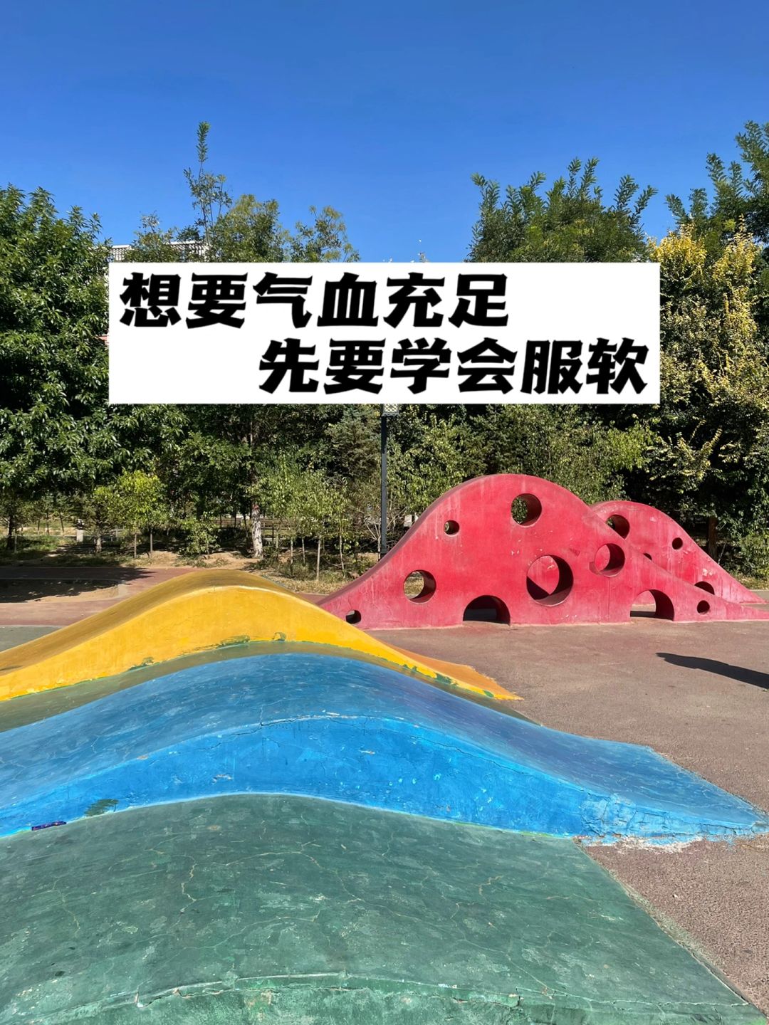 想要气血充足，先要学会服软.