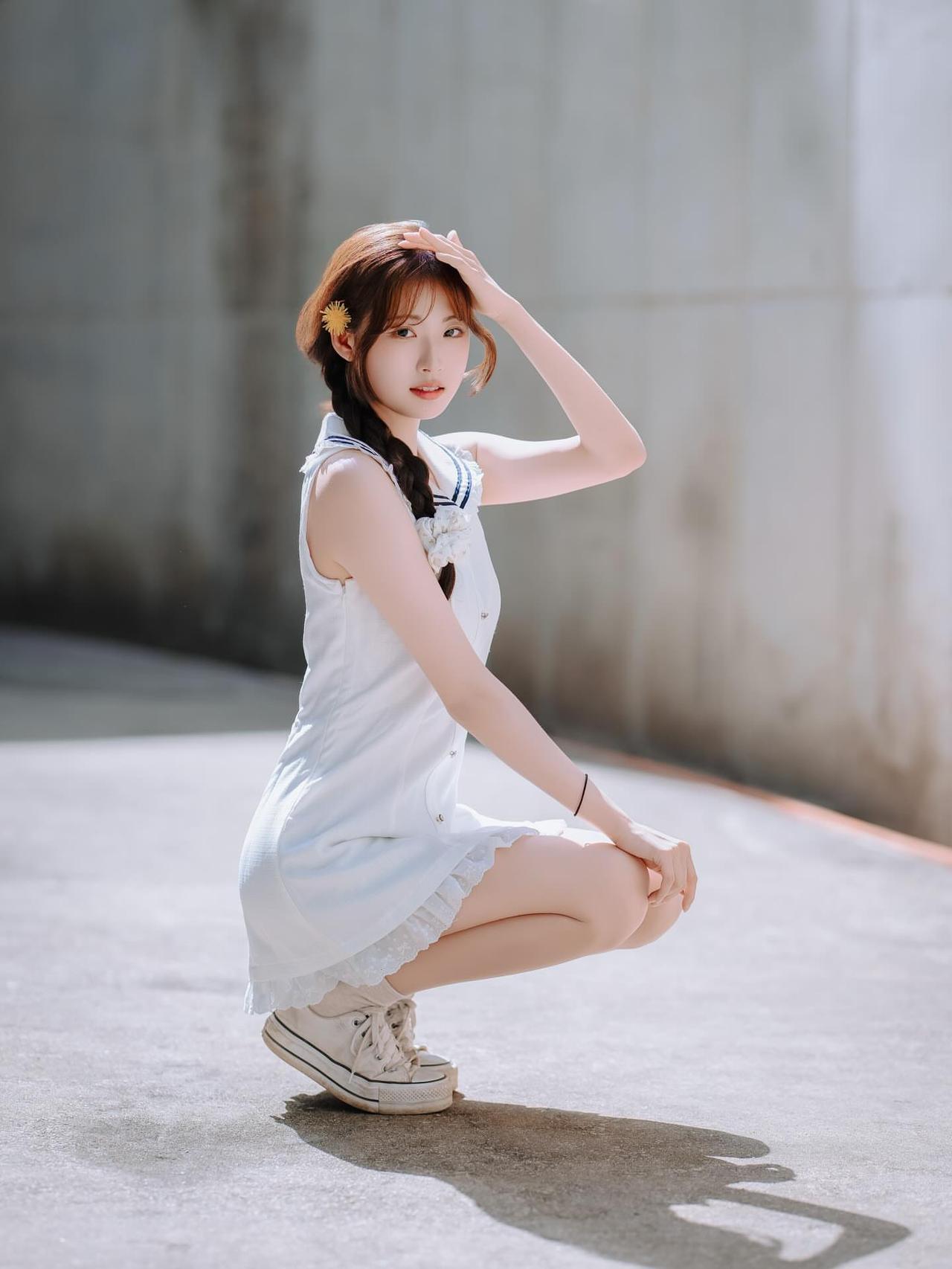 夏日少女风，清新甜美，阳光下的可爱瞬间甜美小仙女的穿搭