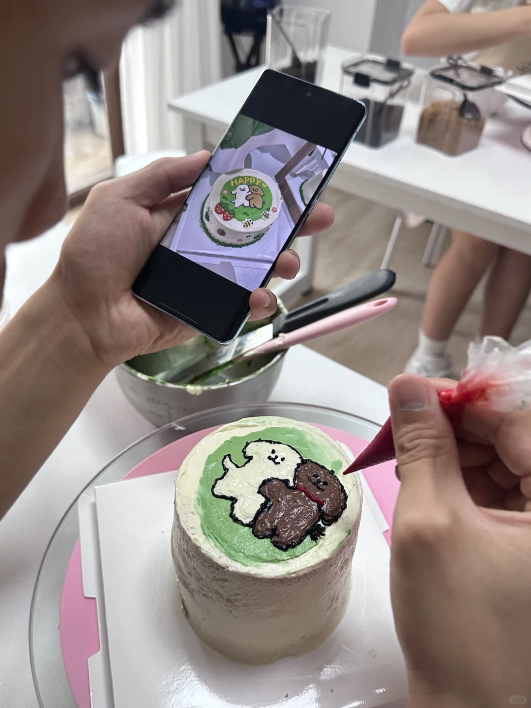 感谢猛男为我做蛋糕🥳