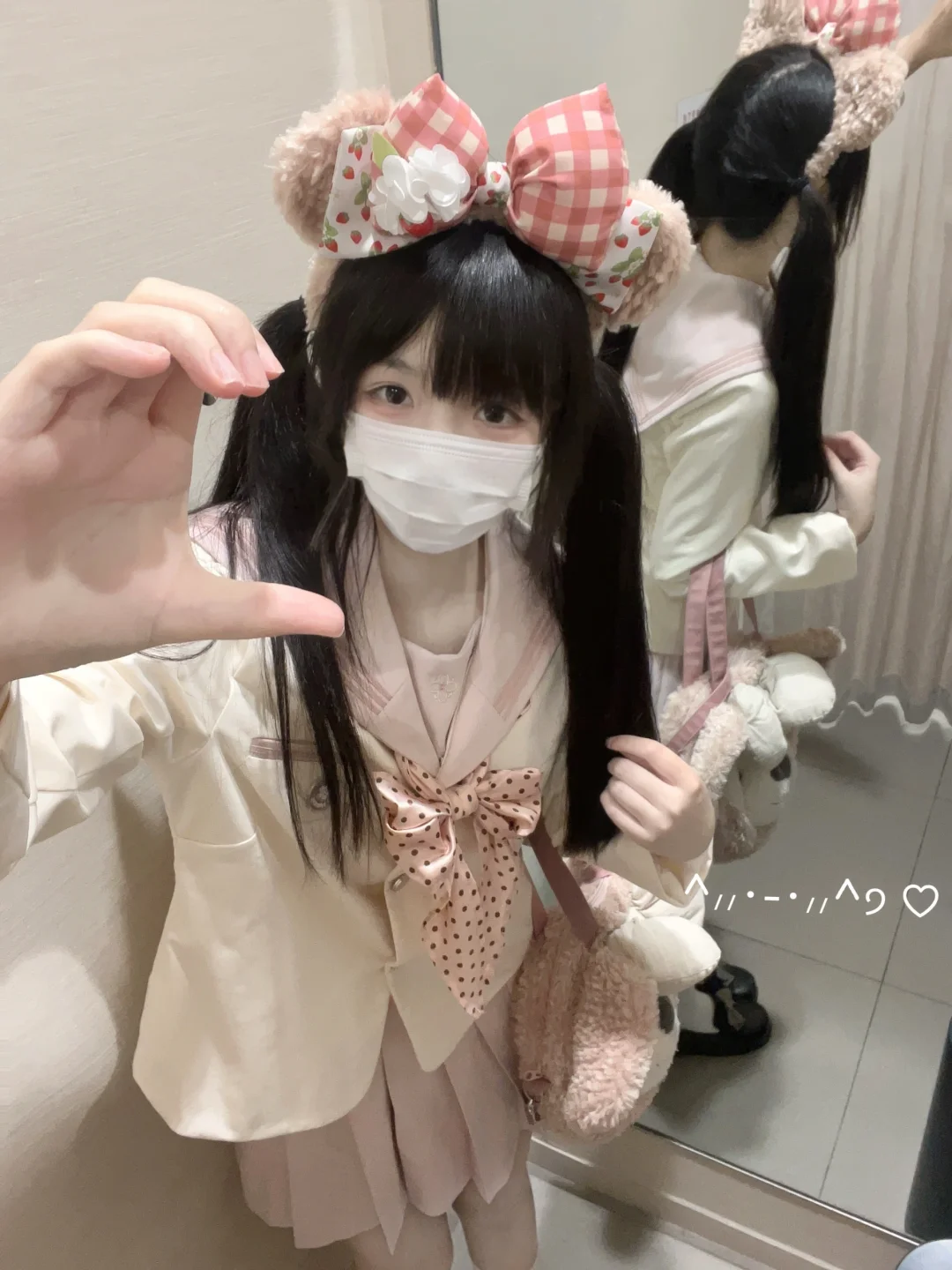 这样拍好甜呀^៸៸･֊･៸៸^੭