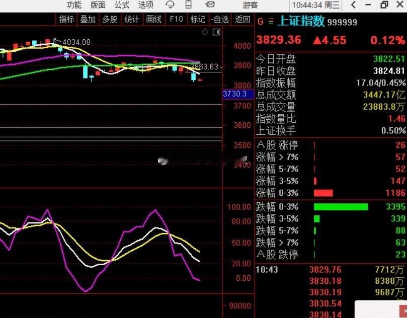 本次波段下跌进入鱼尾阶段！！！ 
