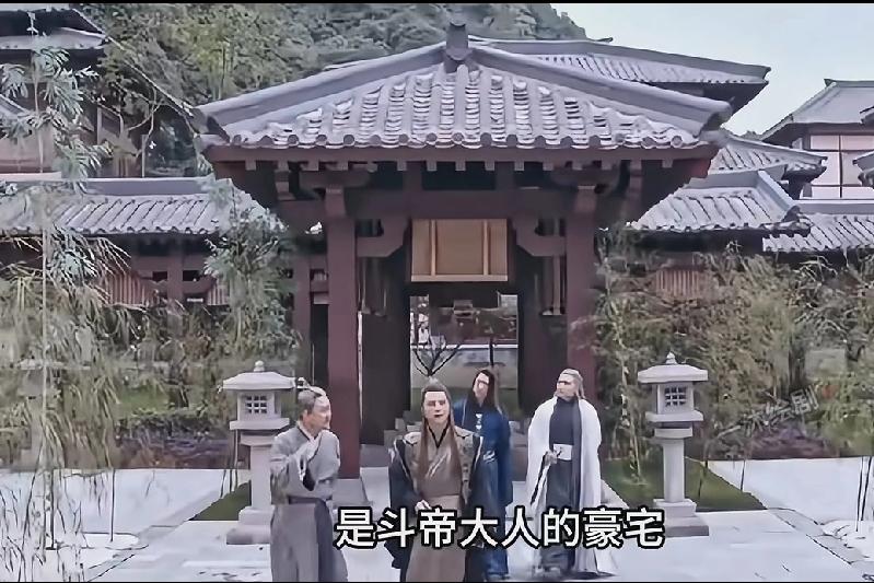 斗帝，没看过小说没读过书的编剧认为只是皇帝的另外一个称呼，或者是皇帝的代称。
在