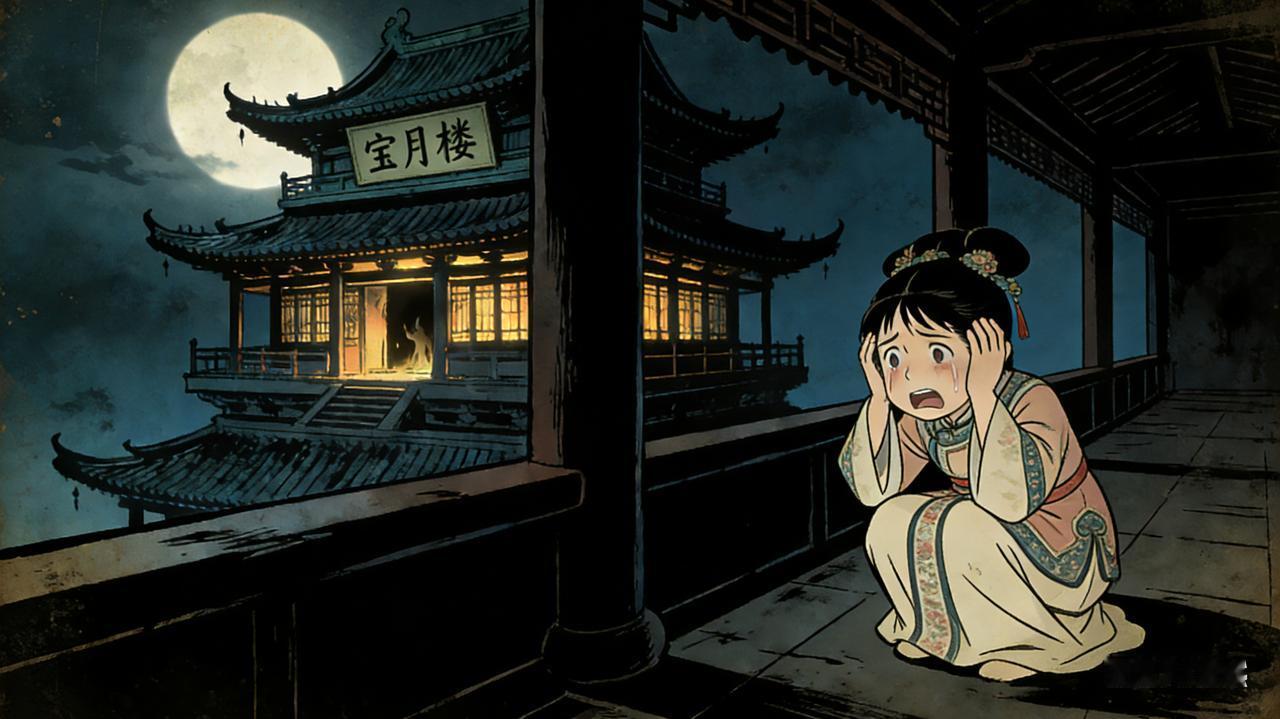 乾隆二十八年，紫禁城里宫女、太监们吓得不行，因为大家在半夜总听到似女非女的“哭声