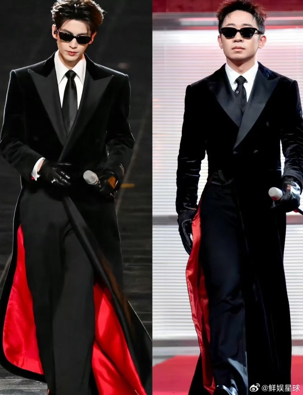 杨迪演我和建模怪同框这期 hi6 因为杨迪和张凌赫这段走秀，变得格外有看点，反差