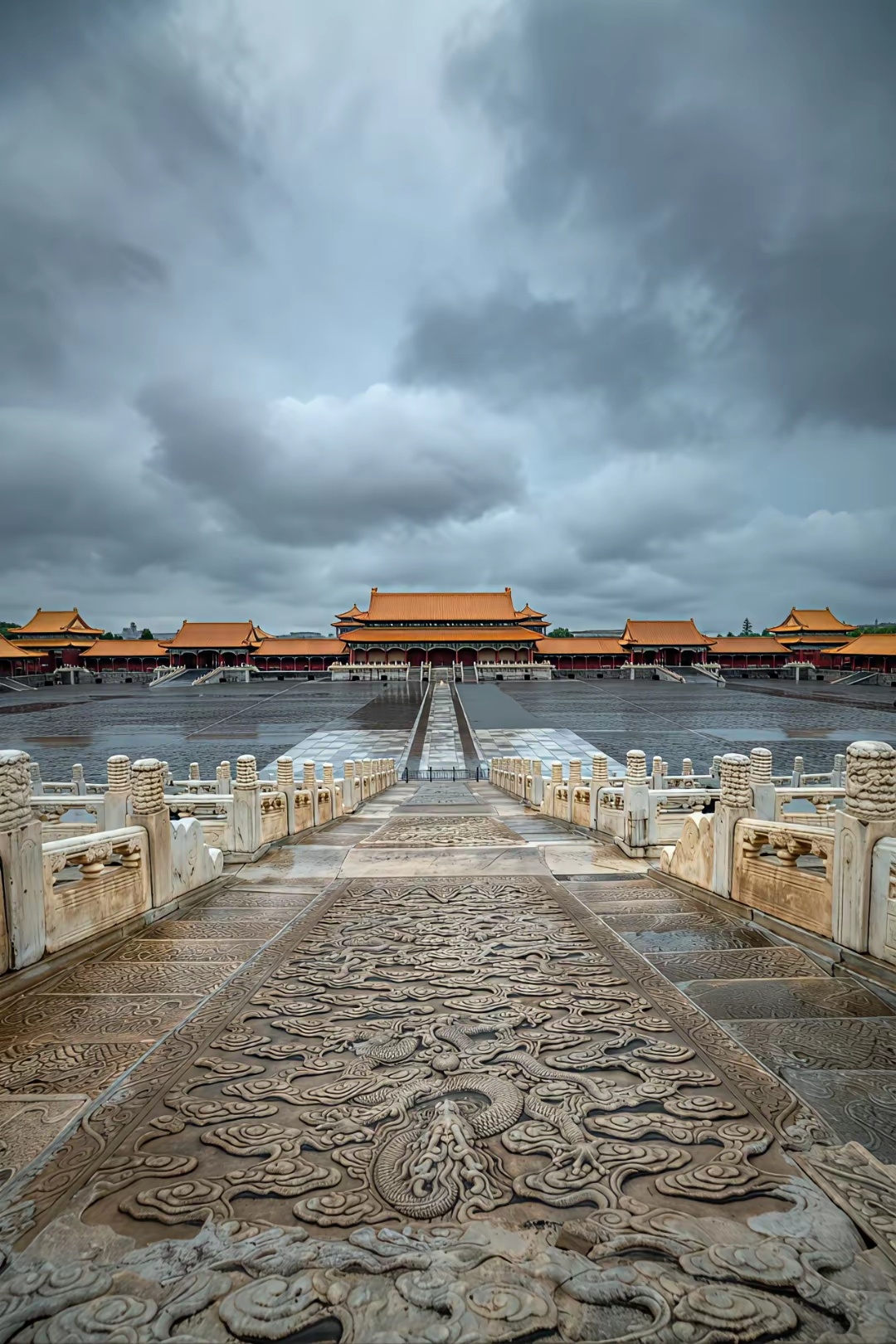 雨中故宫 ​​​