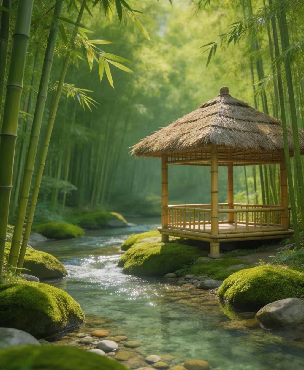 波光潋滟春日好，雨落倾城花争妍。柳如烟，四月天，细雨敲窗，风迎面。一池春水温旧梦