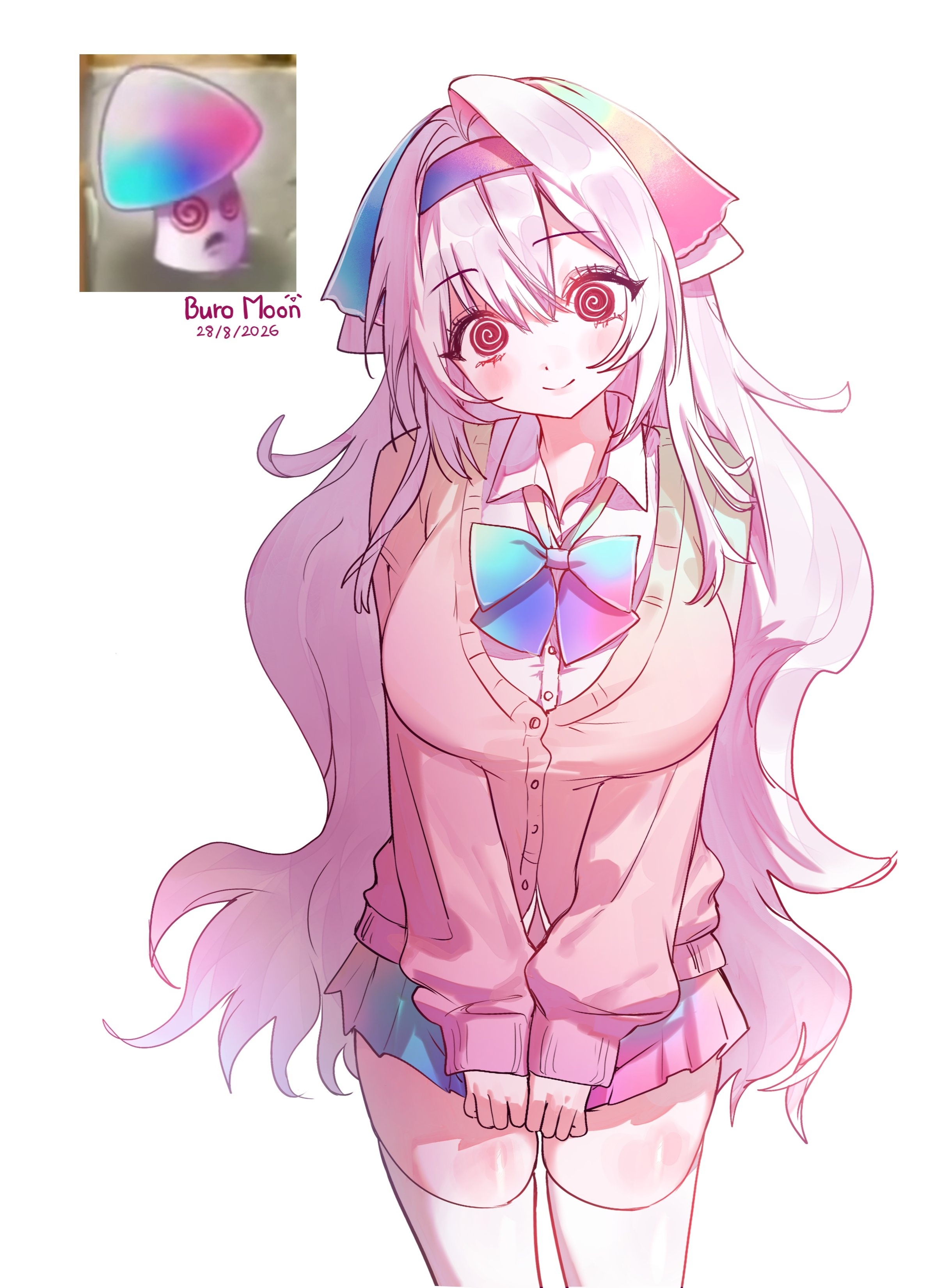 动漫[超话]迷幻菇…画师：Buro Moonpid：118134220 ​​​
