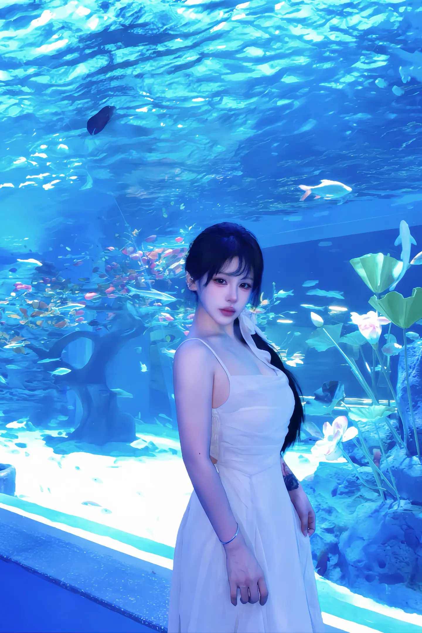 海蓝时见鲸