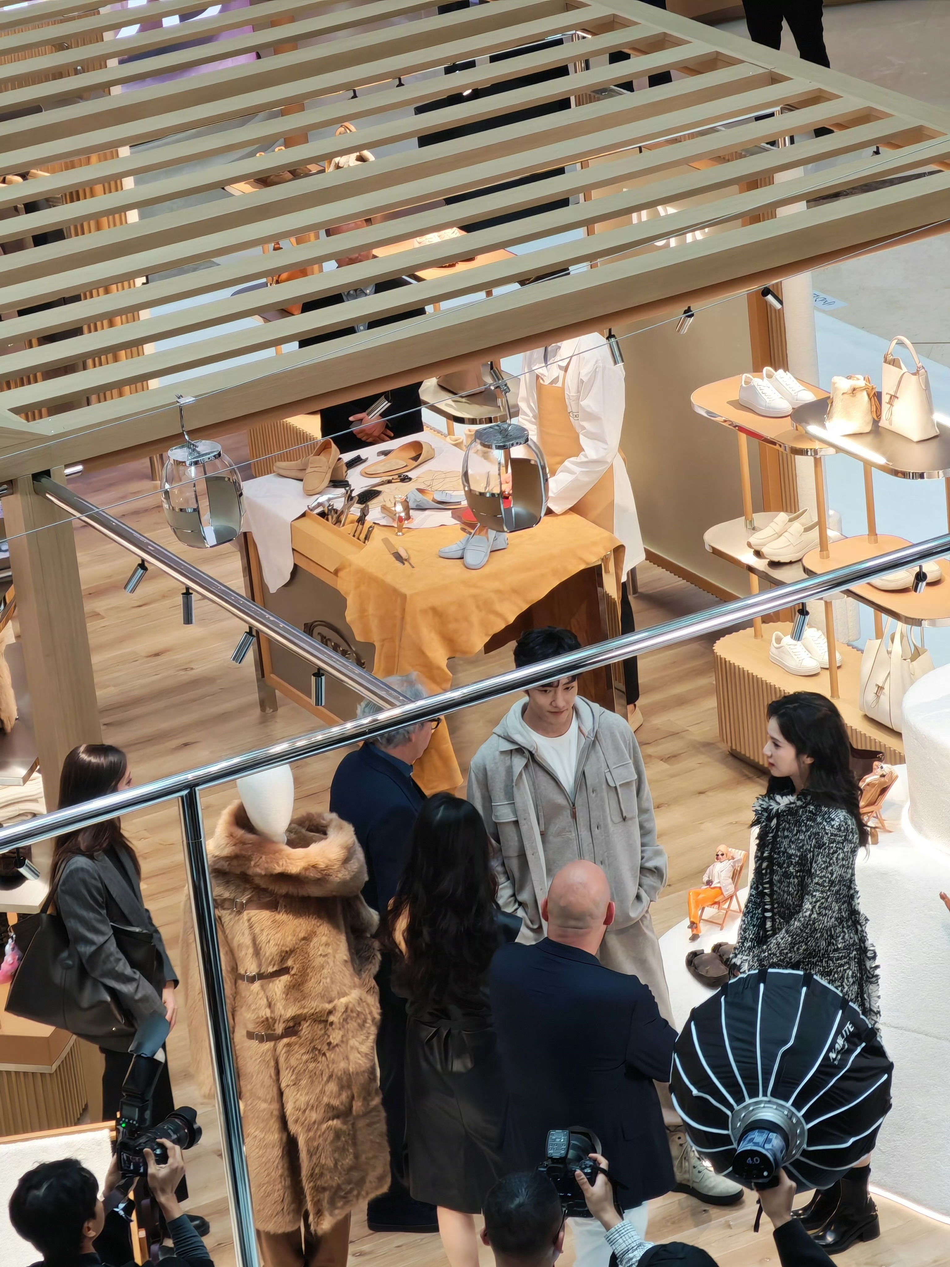 哦么！！奴奴荼荼同框！！ 肖战张婧仪澳门活动同框