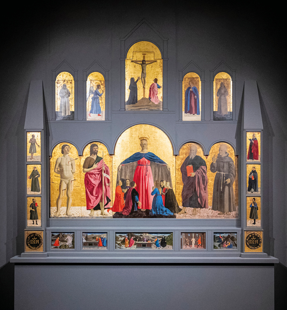 Piero della Francesca《慈悲圣母》（Madonna dell