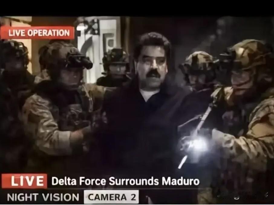 委内瑞拉总统被抓，说明马杜罗身边的人已经众叛亲离，所谓严密防范其实漏洞百出形同虚