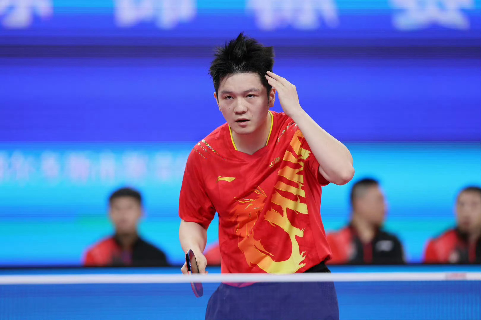 问鼎内蒙，咚咚加油！#樊振东许昕展望决赛# ​​​