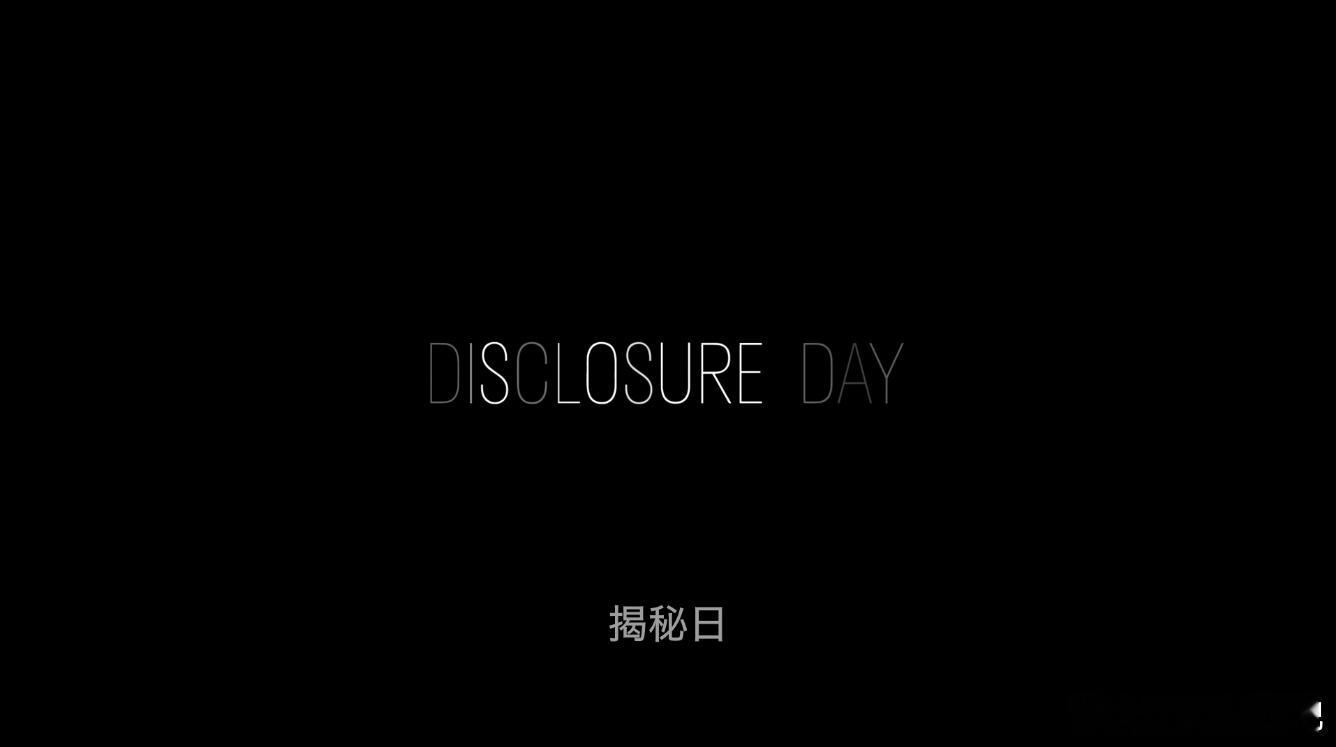 BD1080P蓝光中字版 ！揭秘日 Disclosure Day (2026)简