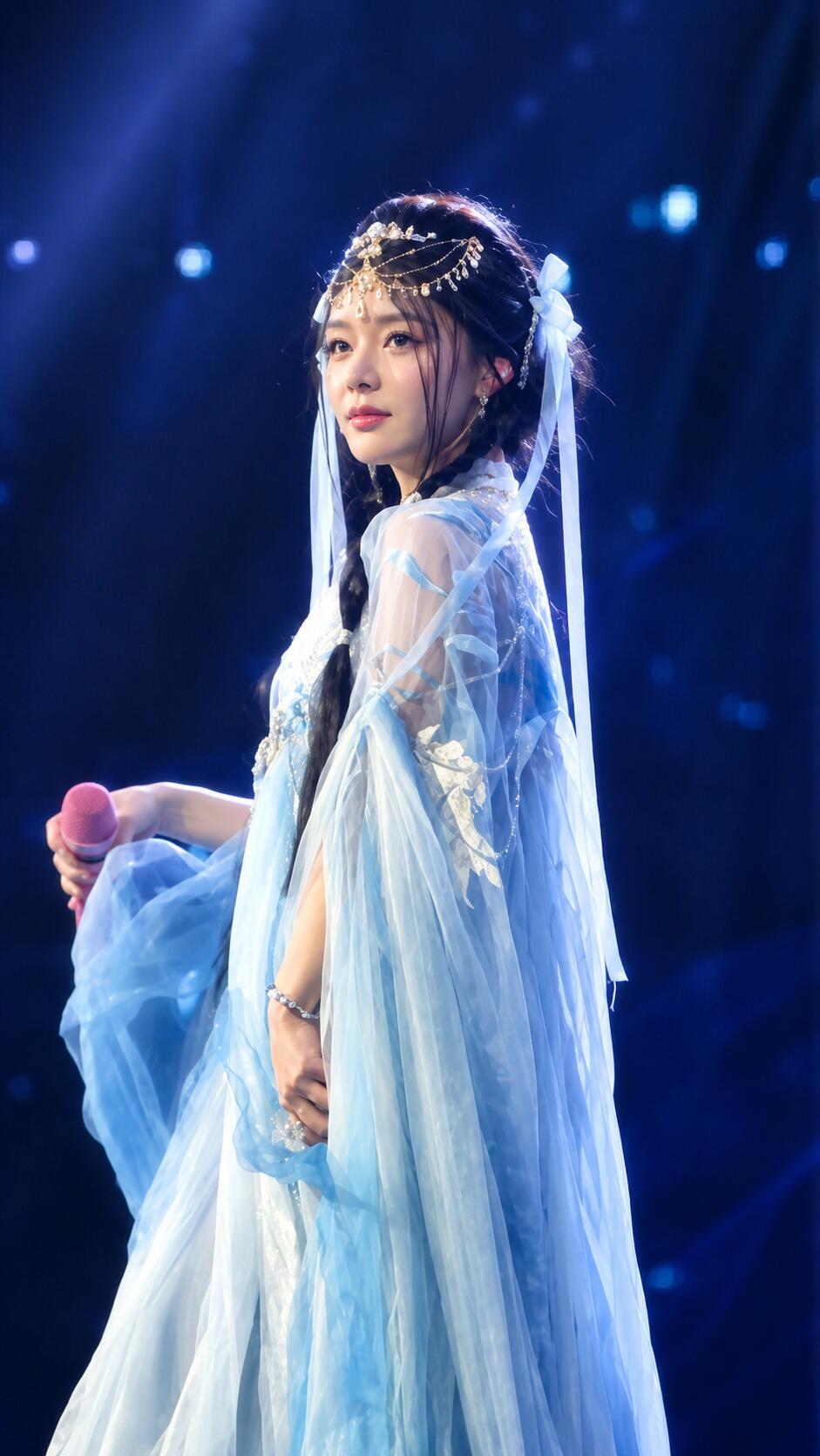 黄霄雲直播给工作人员庆生 黄霄雲说“这歌也是派上用场了”，零点开播给工作人员庆生