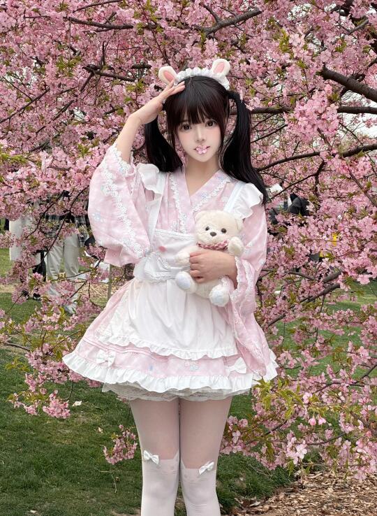 上海辰山樱花园满是可爱甜妹！