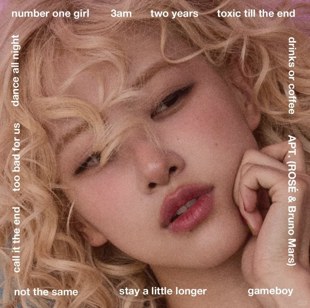 rosie tracklist💕💕
