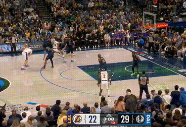 八村垒站出来承担火力了🔥湖人vs独行侠