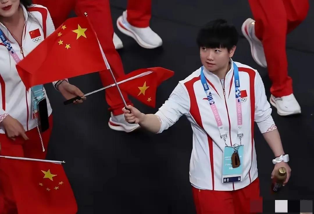 太让人感动了！有人支持#孙颖莎# 
孙颖莎虽然在巴黎奥运会的激烈竞争中，未能把握