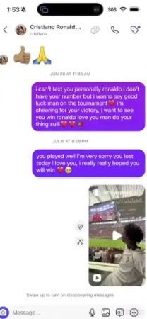啊啊啊WTF😭Speed直播时展示了和你罗的ig聊天截图，这样看你罗之前就回了
