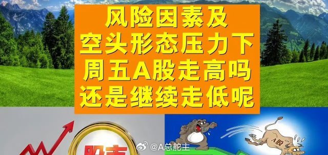 风险因素及空头技术形态的压力下，周五A股走高还是继续走低？一、昨天A股并未大跌，