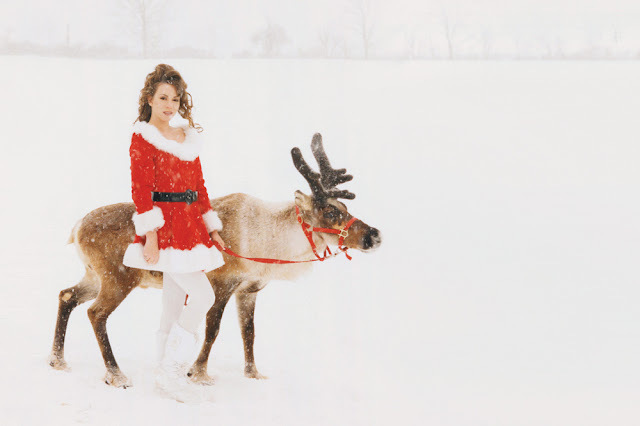 【来自投稿】玛丽亚·凯莉为1994年专辑《merry Christmas》拍摄的