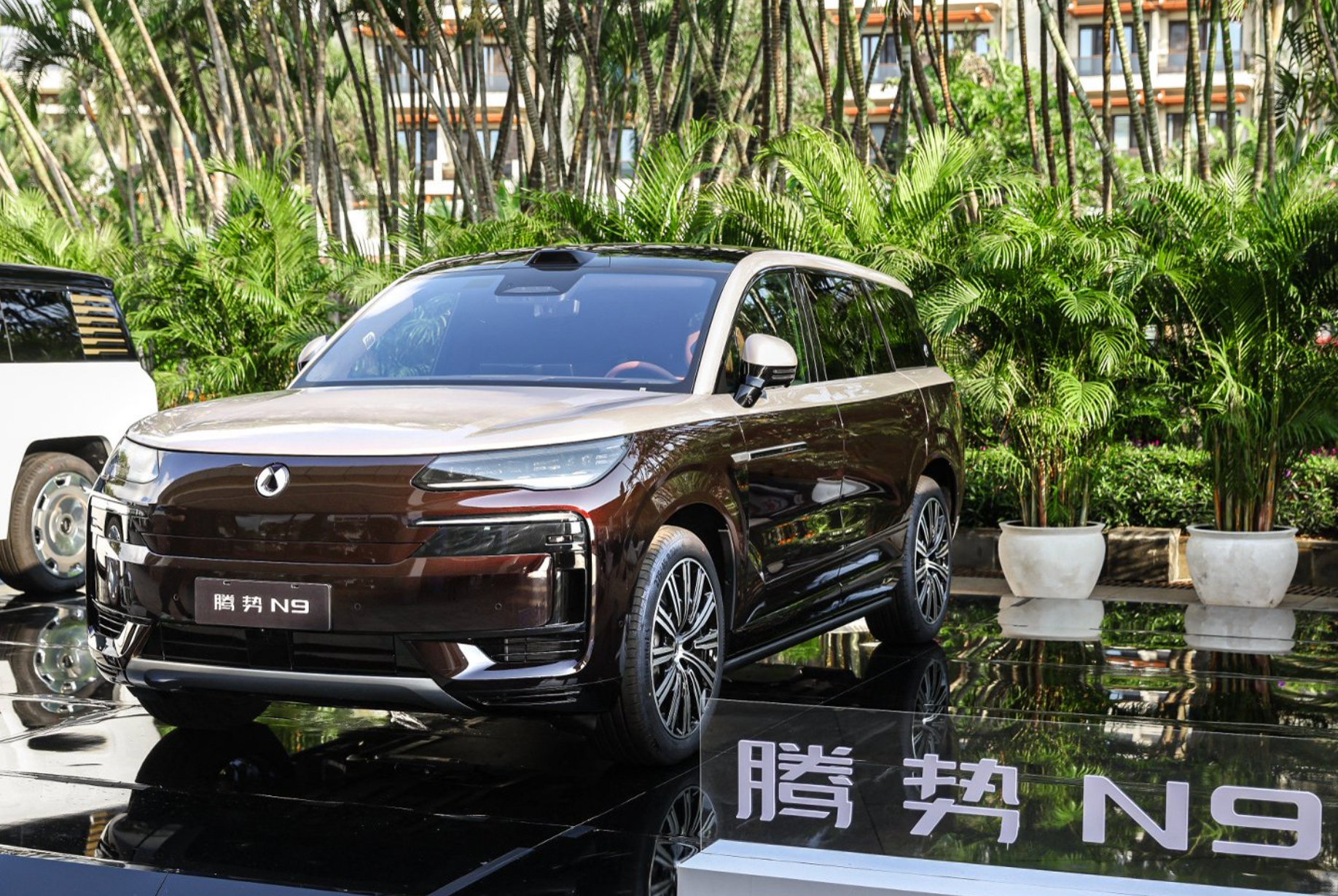 腾势D9 实力担当博鳌亚洲论坛官方指定贵宾用车，为博鳌贵宾保驾护航此外，腾势Z9