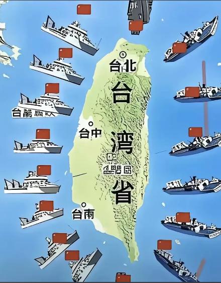 从近逼到毁瘫！
 
最近这台海局势啊，真是让台当局惊掉了下巴。解放军这次的动作那