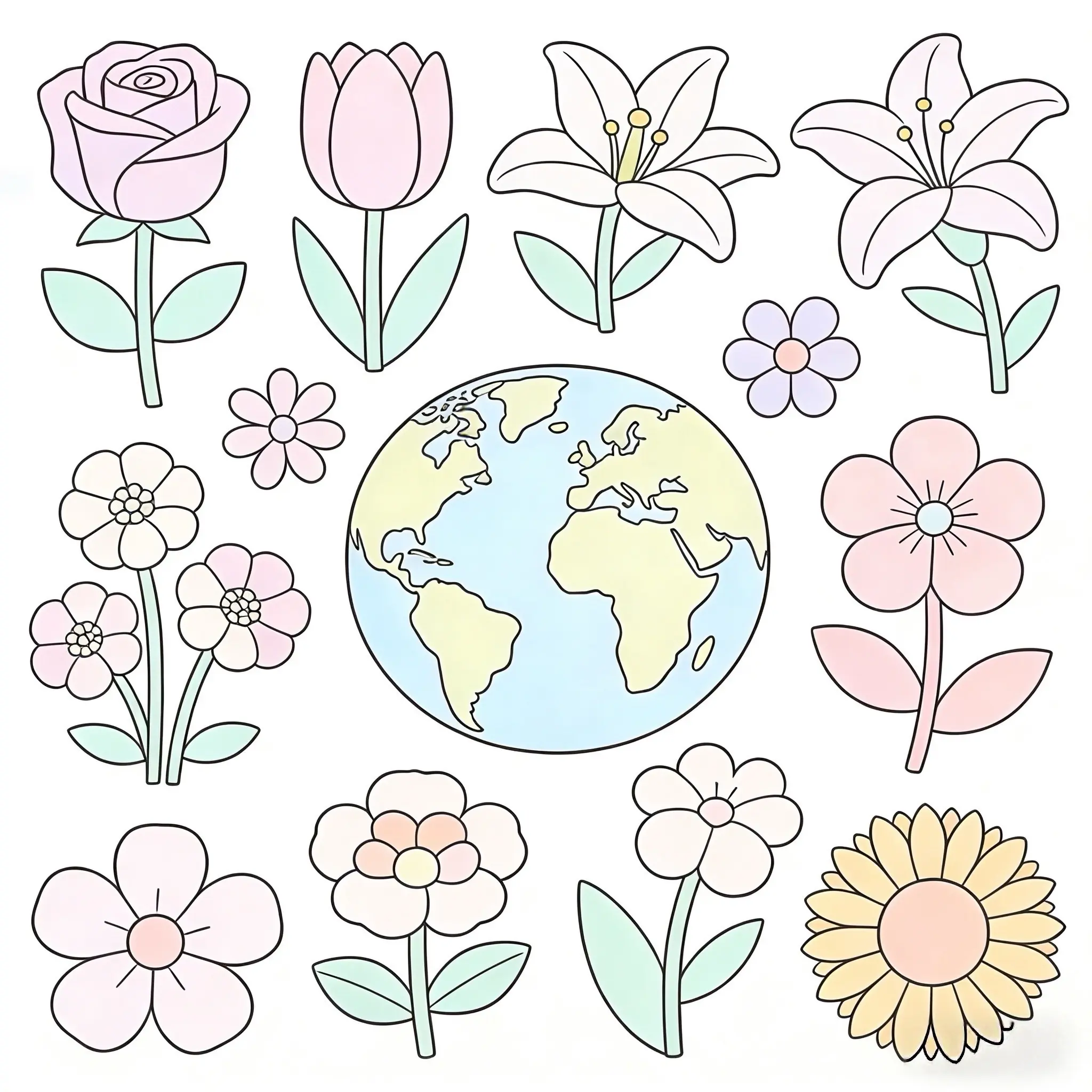 不必追赶花期 我与世界 各自生长 彼此照亮